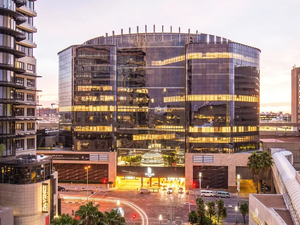 The Atrium on 5th building in Sandton, home of the BotCTL offices